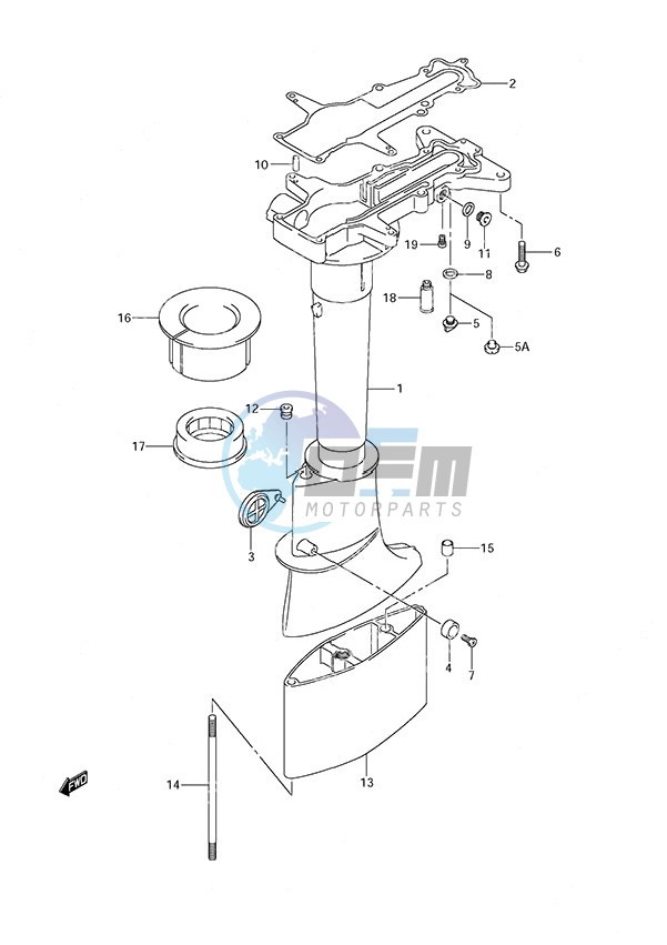 Drive Shaft Housing