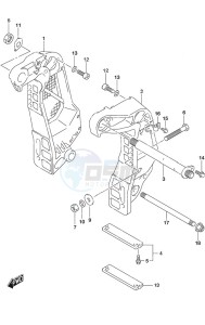 DF 115A drawing Clamp Bracket