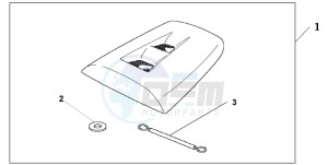 CBR1000RR drawing SEAT COWL   *NH1*