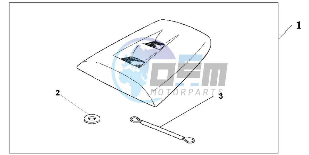 SEAT COWL   *NH1*