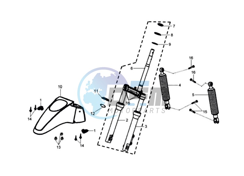 FRONT FORK / REAR SUSPENSION