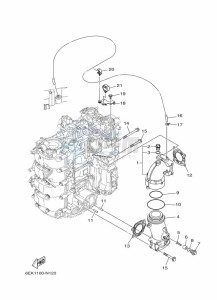 FL115BETX drawing EXHAUST