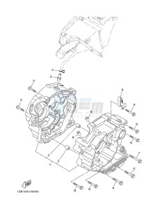 XTZ125E (1SB1) drawing CRANKCASE