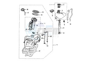 ELYSTAR - 150 cc drawing FUEL TANK