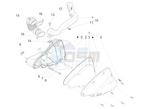 Liberty 125 4t Delivery e3 Single drawing Air filter