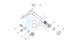 RXV-SXV 450-550 Vdb-Merriman drawing Gear box selector I