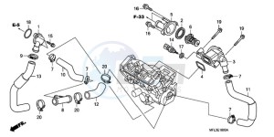 CBR1000RA9 Australia - (U / ABS SPC) drawing THERMOSTAT