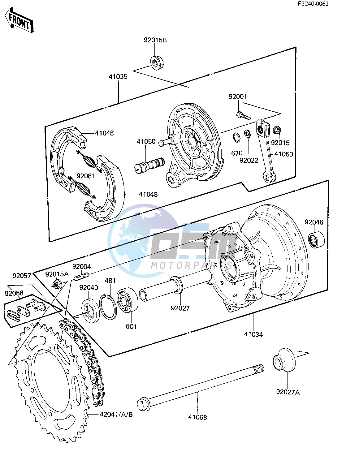 REAR HUB_BRAKE_CHAIN -- 82 KX80-C2- -