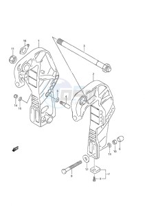 DF 50A drawing Clamp Bracket