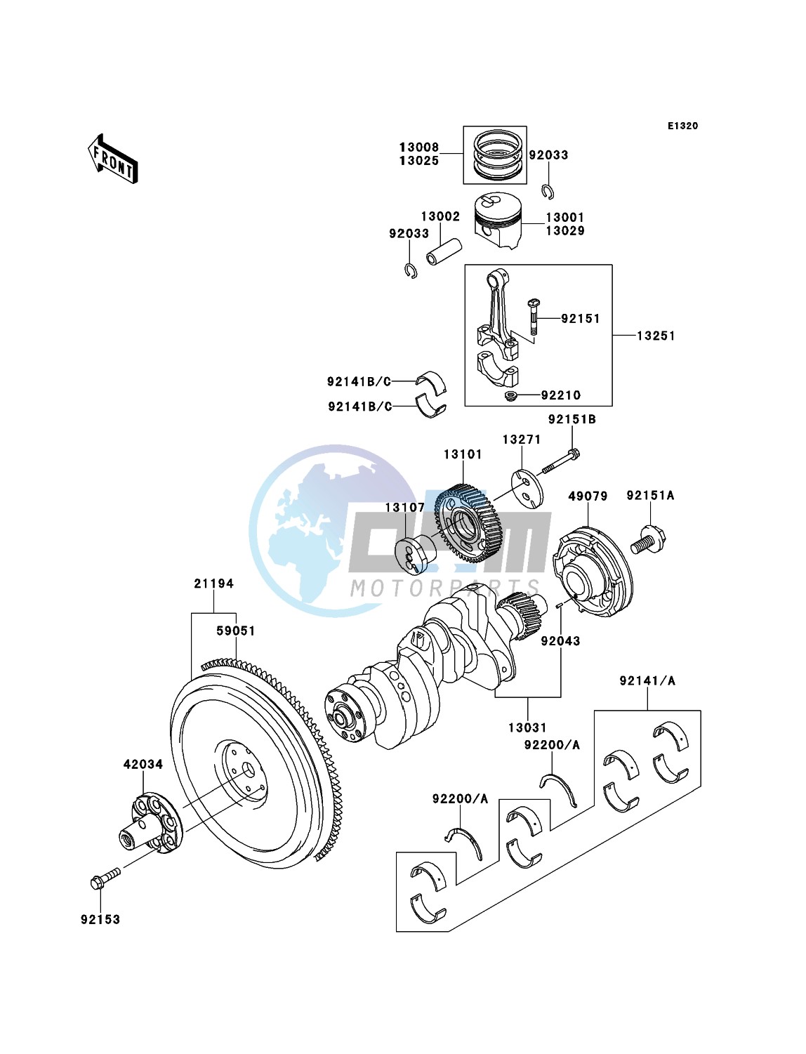 Crankshaft/Piston(s)