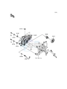 NINJA 250SL BX250AGF XX (EU ME A(FRICA) drawing Headlight(s)