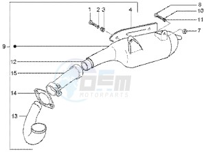 Runner VX 125 drawing Silencer