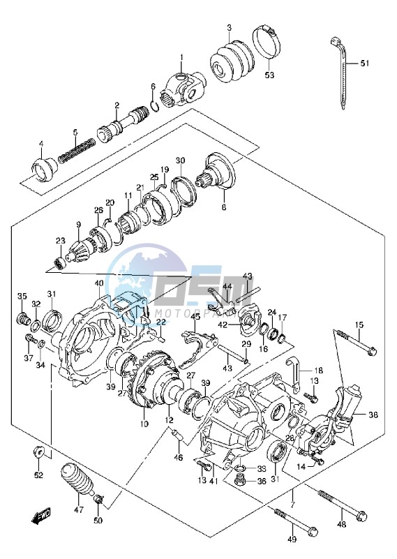 FINAL BEVEL GEAR (FRONT)