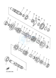 WR450F (1DXD 1DXB 1DXC 1DXE) drawing TRANSMISSION