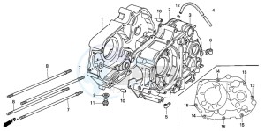 C50 drawing CRANKCASE