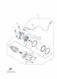 MT-25 MTN250-A (BGJ1) drawing STARTING MOTOR