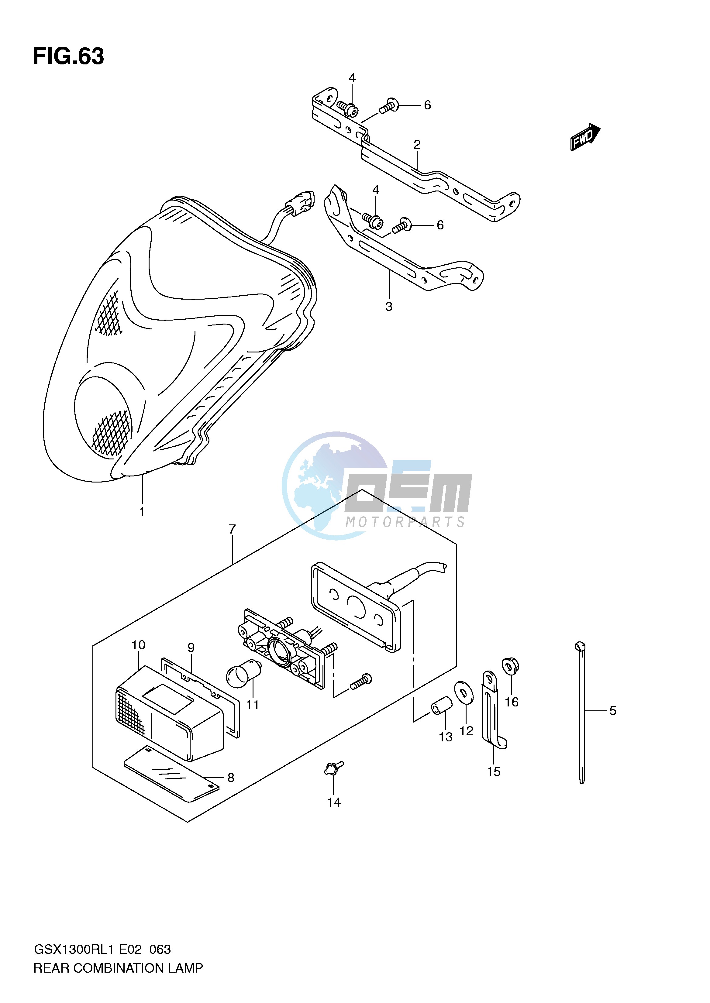 REAR COMBINATION LAMP