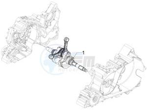 GP 800 Centenario drawing Crankshaft