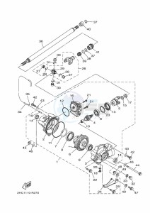 YXZ1000ETS YXZ10YESKL (B5H6) drawing FRONT DIFFERENTIAL