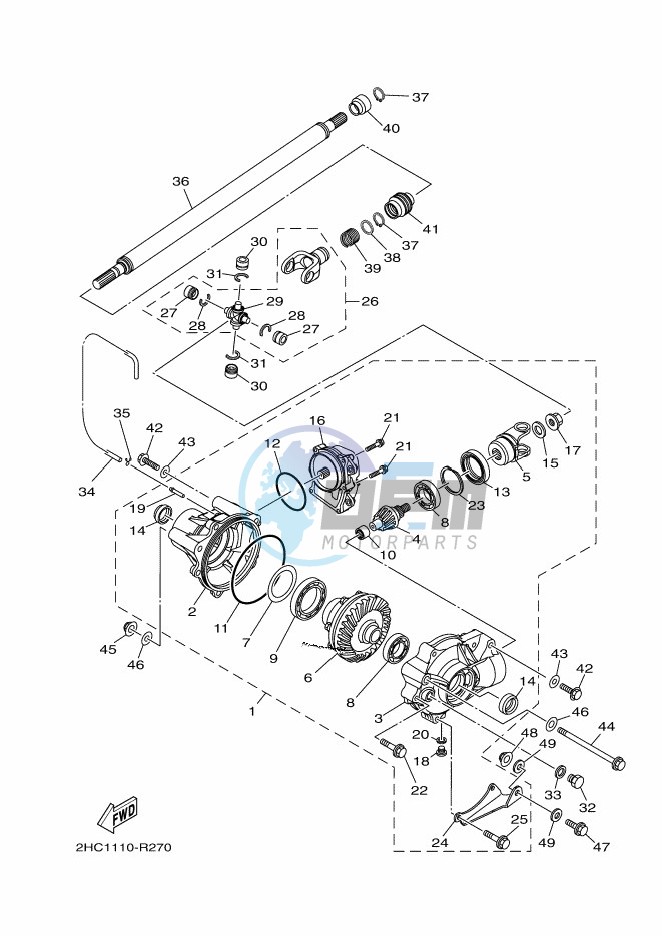 FRONT DIFFERENTIAL