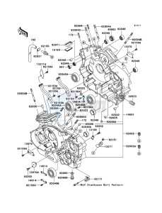 VN1600 CLASSIC TOURER VN1600-D1H GB XX (EU ME A(FRICA) drawing Crankcase