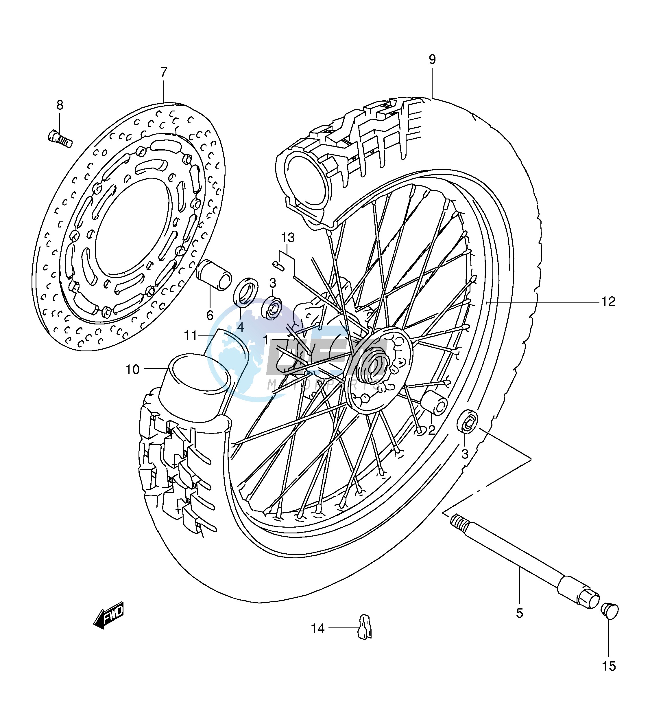 FRONT WHEEL