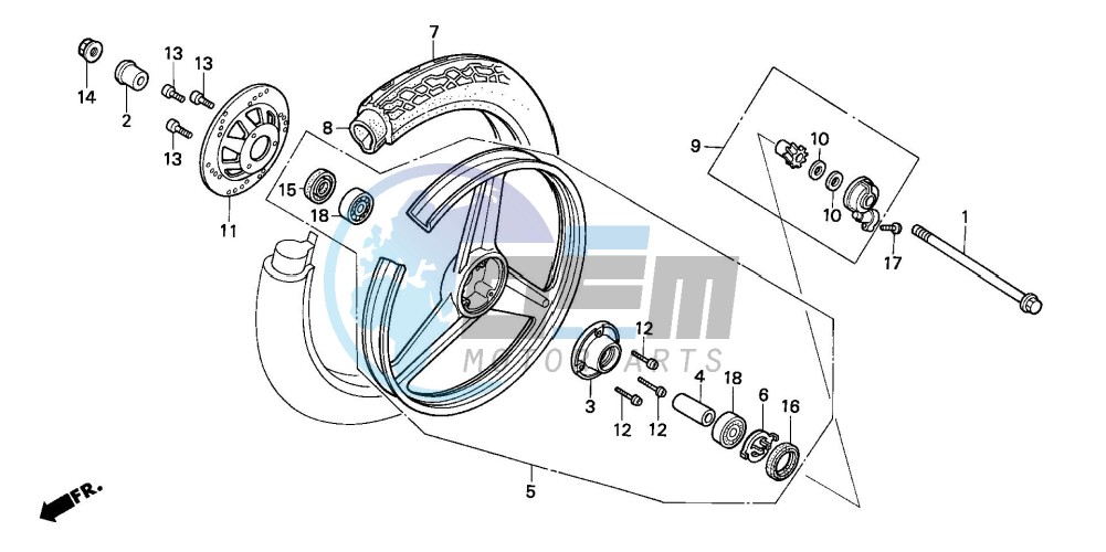 FRONT WHEEL