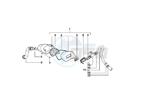 Runner SP 50 drawing Secondary air system