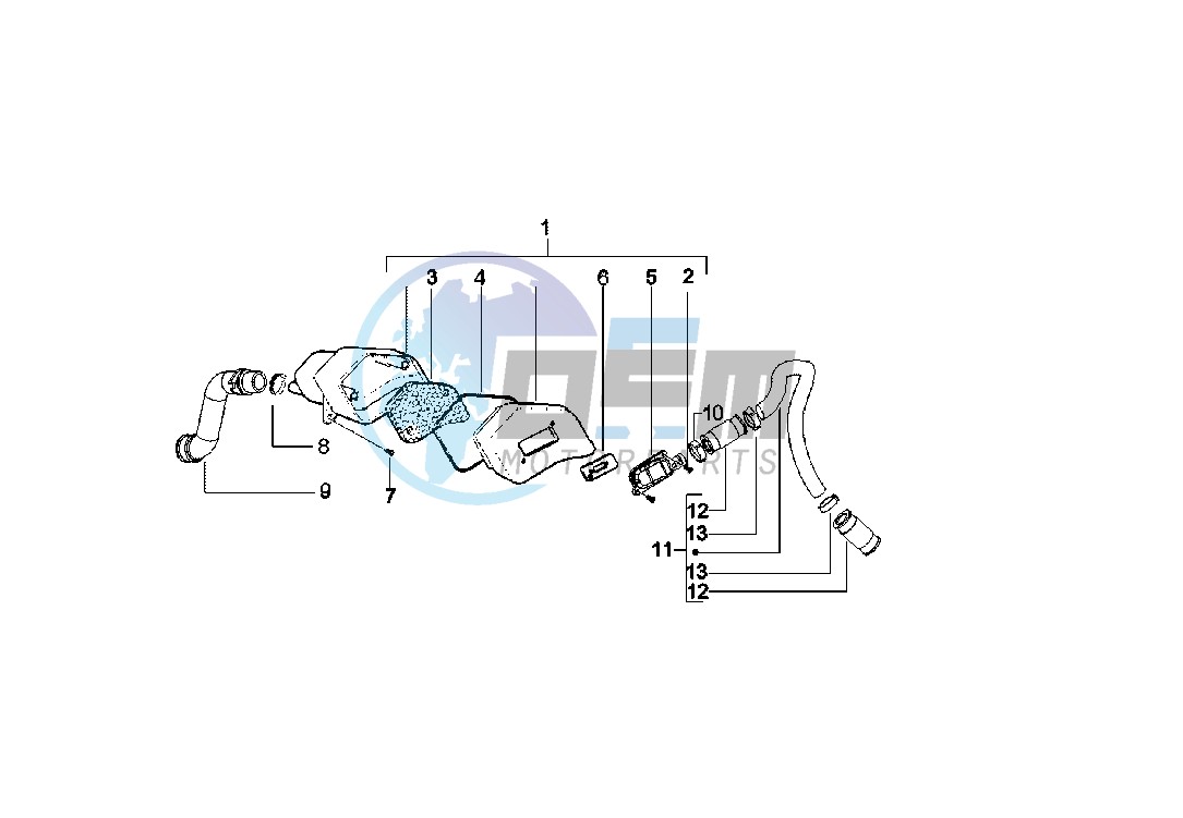 Secondary air system