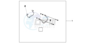 VT750CA9 Australia - (U / SPC) drawing CH S/B SUPPORT