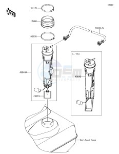 JET SKI ULTRA 310R JT1500NJF EU drawing Fuel Pump