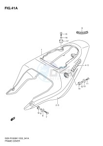 GSX-R1000 (E2) drawing FRAME COVER (GSX-R1000K2)