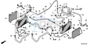 GL1800A BR - (BR) drawing RADIATOR