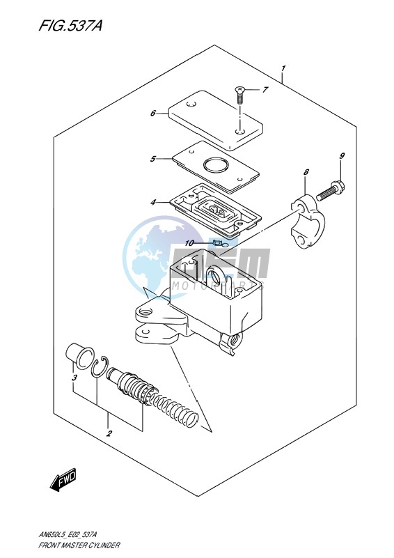 FRONT MASTER CYLINDER