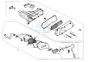 GP 1 - 50 cc drawing AIR CLEANER