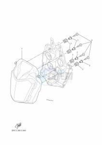 XTZ690 TENERE 700 (BMB8) drawing HEADLIGHT