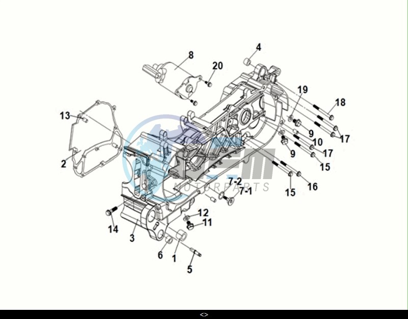 L. CRANK CASE