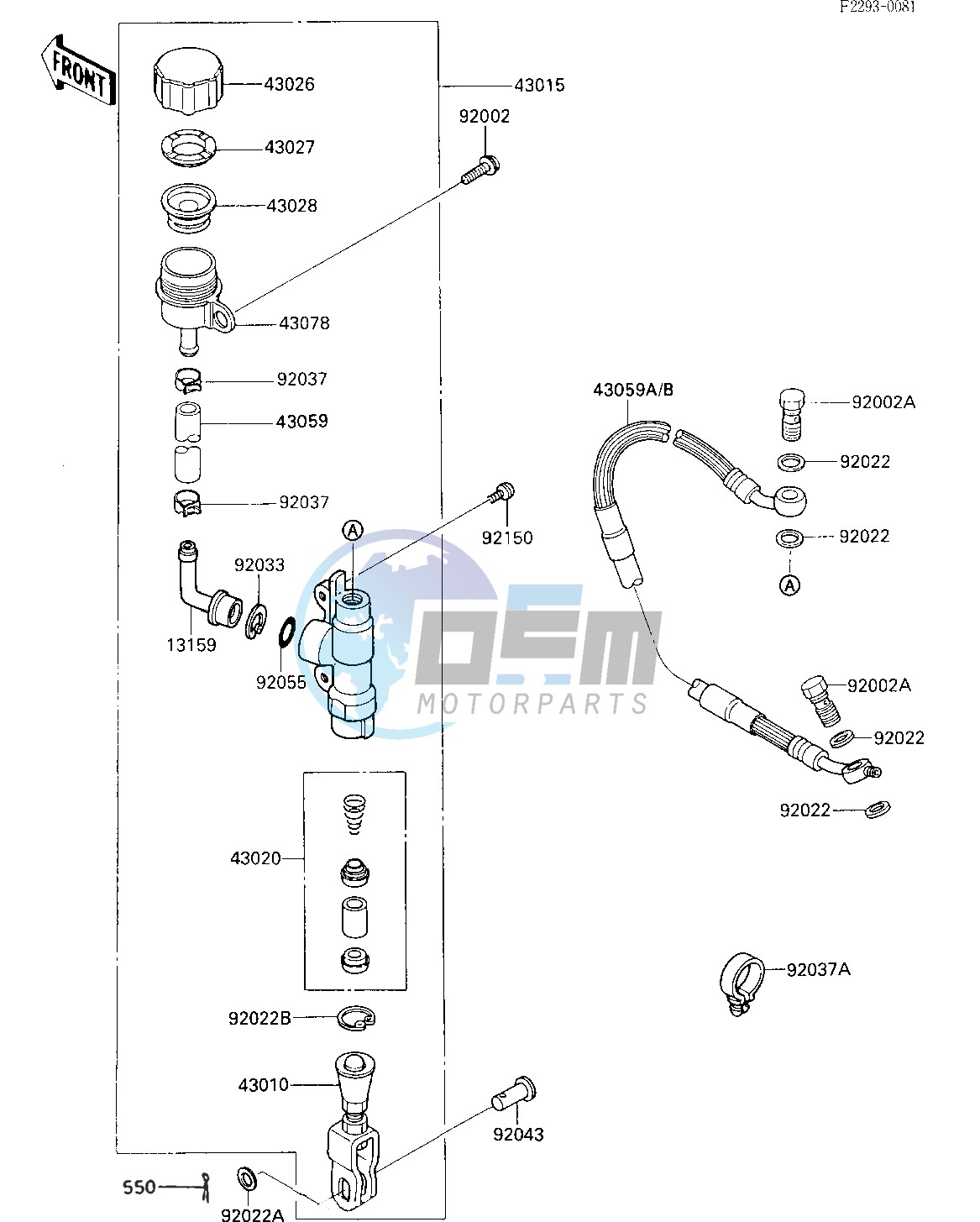 REAR MASTER CYLINDER