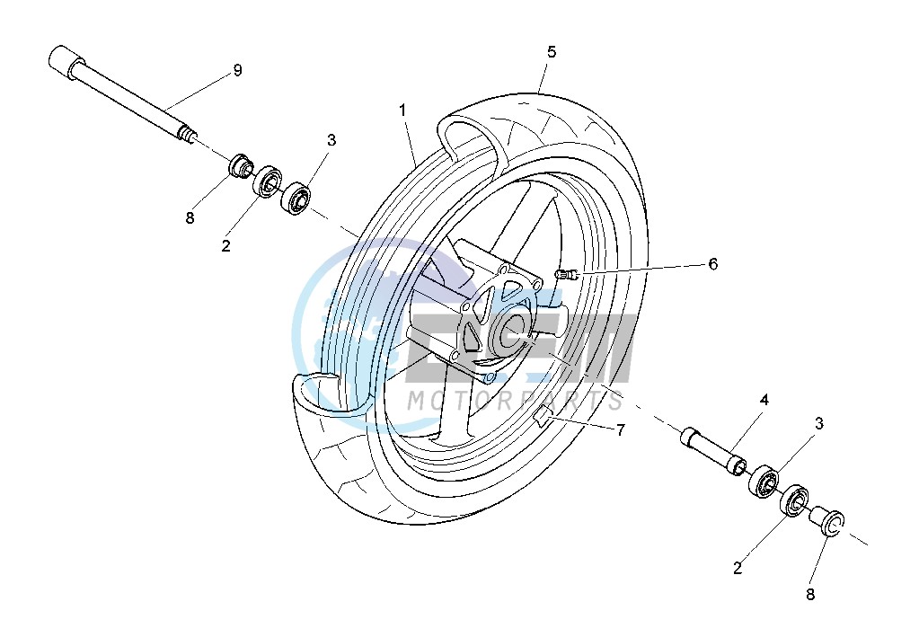 FRONT WHEEL