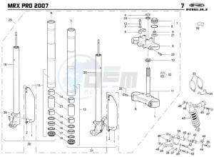 MRX-50-PRO-GREEN drawing SUSPENSION