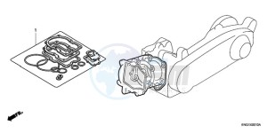 SH1259 France - (F / CMF) drawing GASKET KIT A