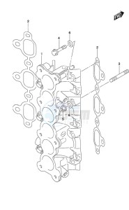 DF 250 drawing Intake Manifold