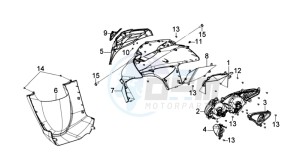 JOYRIDE 200 EFI drawing HEAD LIGHT / INDICATORS