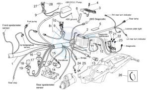 Norge 1200 IE 1200 IE drawing Electrical system II