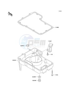 ZX 600 E [NINJA ZX-6] (E7-E9) [NINJA ZX-6] drawing OIL PAN