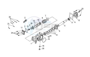 QUAD LANDER 300S drawing TRANSMISSION