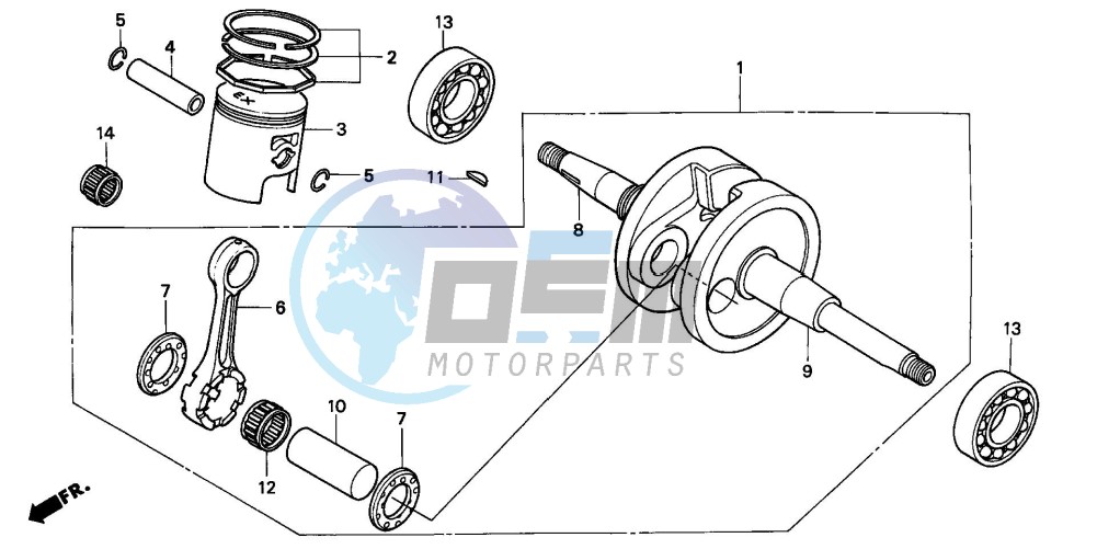 CRANKSHAFT/PISTON