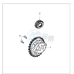 TWEET 50 N drawing OIL PUMP