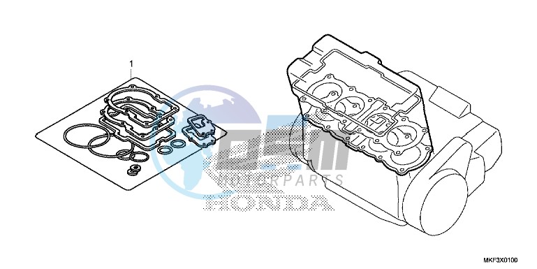 GASKET KIT A