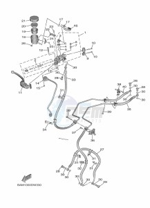 MT-09 SP MTN890D (BAMF) drawing FRONT MASTER CYLINDER